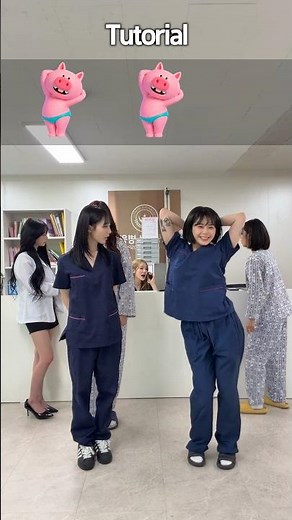 Trying an easy dance challenge tutorial.. it's way too cute 😂