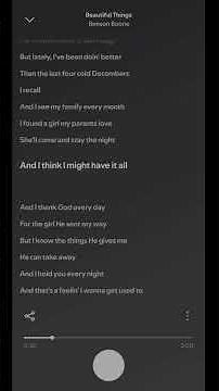 Beautiful Things by Benson Boone | Full Lyrics | Viral Pop Love Song