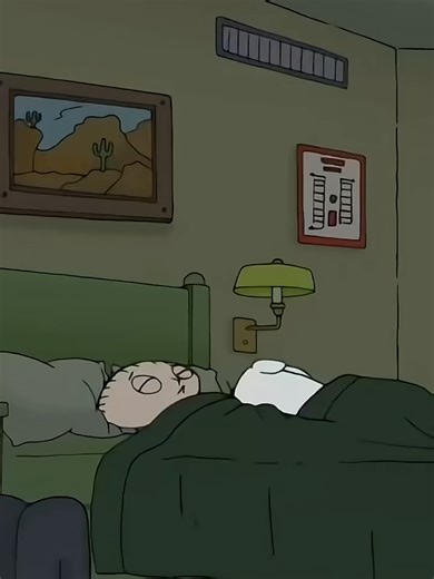 Stewie sleeps well familyguy funny