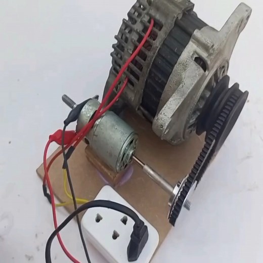 343K views · 4.7K reactions | I turn car dynamo into 220v.10000w.most power full generator use permanent magnet #fblifestyle #electricity #viral #motor #generator | Amari Porter | Facebook