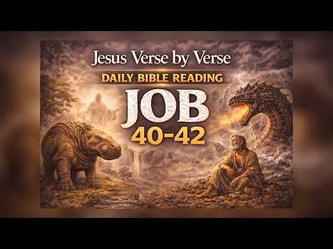 📖 Bible in a Year - Day 15: Job 40–42 (God’s Power, Job’s Repentance, and Restoration)