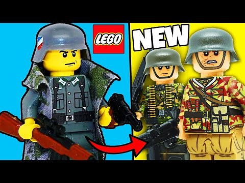 The NEW LEGO WW2 German Army Minifigures are INSANE!