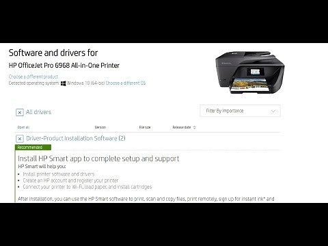 HP Officejet Pro 6968 printer setup | Unbox HP Officejet Pro 6968 printer | Wi-Fi setup