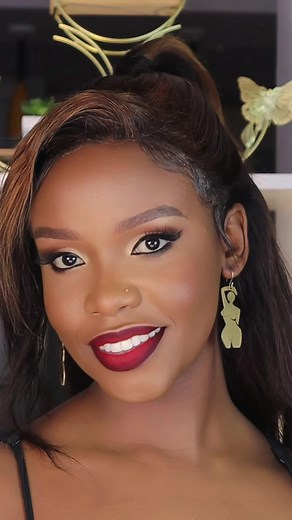 Quick on the go glam for a beautiful queen 👑👑 #makeupbydennis