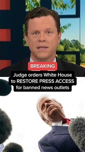 BREAKING: Judge orders White House to RESTORE ACCESS for banned news outlets