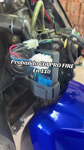 CDI Pro Fire para 110: cómo instalar y probar en 110cc