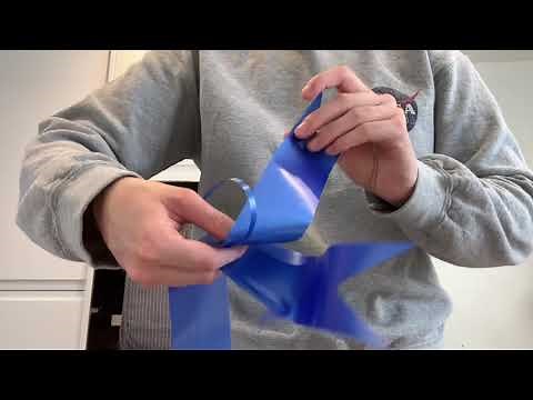 How to assemble a pull bow - Gillespies catering and party supplies