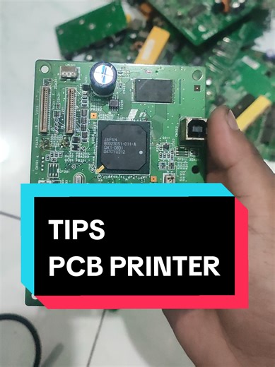 Terima PCB Printer Menerima elektronik rusak seperti laptop, komputer dll dalam jumlah sedikit ataupun banyak. Info harga terbaru chat WA 082228555501 #ewaste #rongsok #scrap #printer #gold