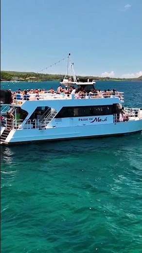 Slide into Adventure on the Pride of Maui! 🤿 #shorts #mauisnorkeling