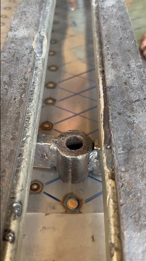 Argon Welding on Double Steel Sheets ⚡ Perfect Spot Fusion 🔥| #shorts
