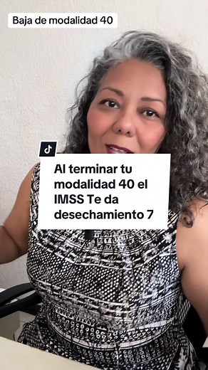 Trámite de Baja de Modalidad 40 - Ley 73 IMSS