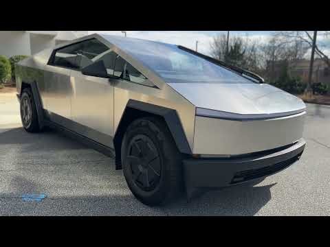 Ultra-Futuristic Electric Truck | 2025 Tesla Cybertruck Walkaround IQautos