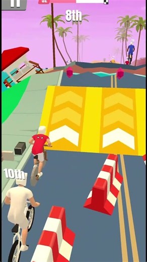 Bike Rush Gameplay 🚴‍♂️ Crazy Speed Challenge #shorts