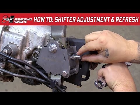Hurst Competition/Plus Shifter: Hurst Pit Pack Install & Linkage Adjustment