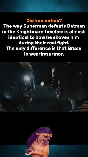 This Batman v Superman Parallel Is Crazy 👀