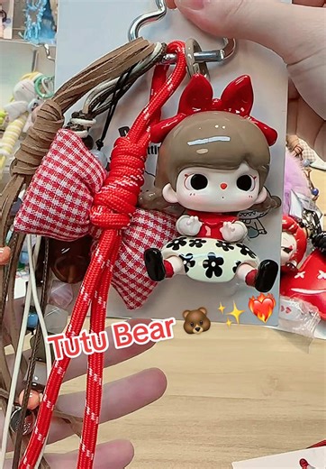 Today Tutu bear got big promo!!!✨😍come check my livestream at 6 pm#bagcharm #tutubear #🐻 #cute #livestreaming