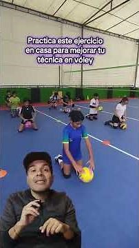 Entrenamiento de voley, técnica de voleo, niñas de 10 a 15 años, formativo | Pandemia Academy