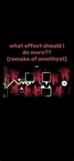 what effect should I do? #geometrydash #gd