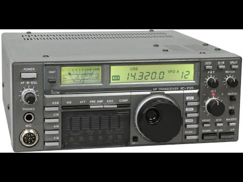 ICOM IC-735 Налаштування струму спокою PA, (+несправність)