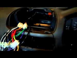 1998 - 2001 Toyota corolla stereo install part 2