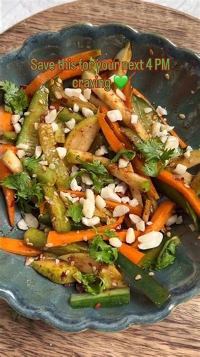Asian Fusion Salad in 5 Minutes | No-Cook Healthy Recipe