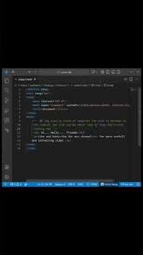 Br tag in HTML ⁉️ Simple stright to content |#coding #html #webdesign #frontendcourse