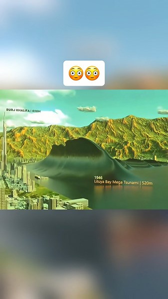 The Biggest Tsunami In The World 🤯