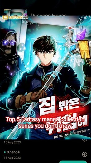 Top 5 Fantasy manga collection series you don't know