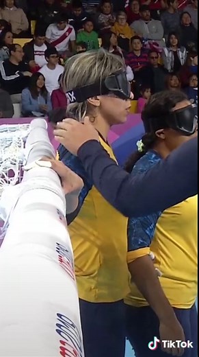 Exciting Goalball Action at the Paralympics