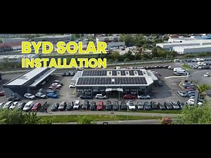 Solar Panel Installation for BYD | Commercial Renewable Energy Project