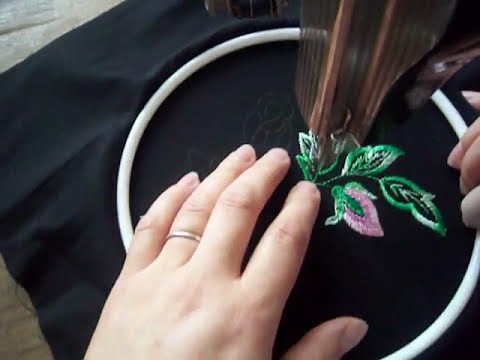 brodat mașină de mână liberă