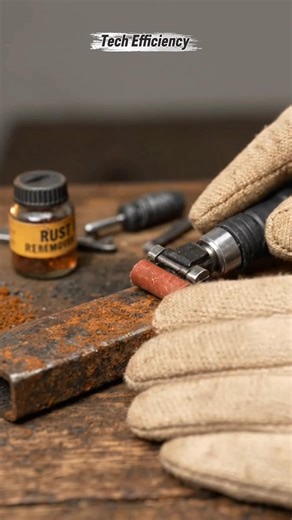 Satisfying Rust Removal 🛠️ See the Magic Happen! #tools