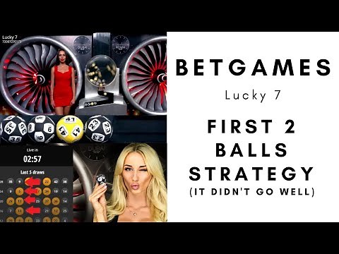Lucky 7 First 2 Balls Strategy (No luck!)