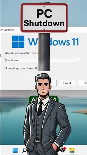 🔴 How to Shut Down Your Computer Using ALT + F4 #windows #computer #Excel #pc #tech #hack #office