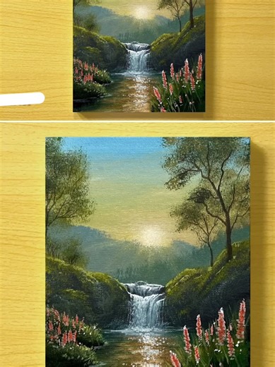 Simple and Easy Nature Paintings for Art Lovers