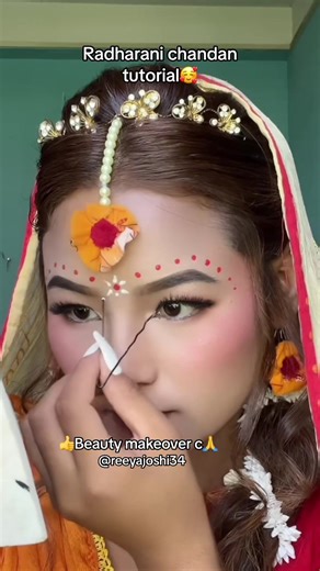 Radharani Chandan Tutorial: Beauty Makeover for Radha and Krishna