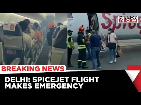 SpiceJet Plane To Jabalpur Makes Emergency Landing After Crew Notices Smoke | Breaking News