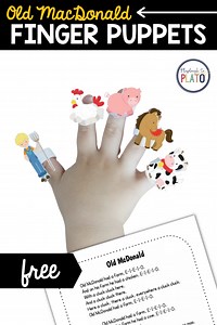 Old MacDonald Finger Puppets