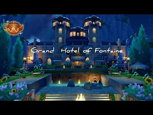 Grand Hotel of Fontaine / Serenitea pot Design Replica id EU server Genshin Impact