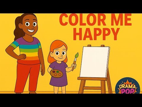 Color Me Happy | Educational | Drama Pop Kidz