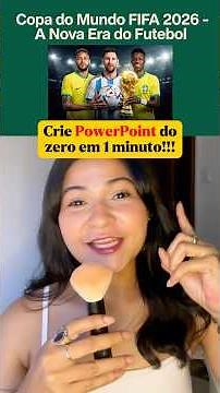 Crie Powerpoint do zero em minutos com inteligência artificial | Slides | OreateAI | FIFA 2026