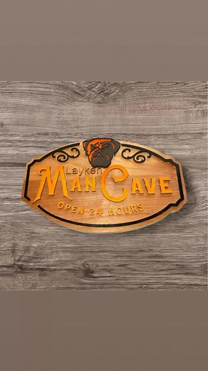 Custom man cave signs | Beth Kidney