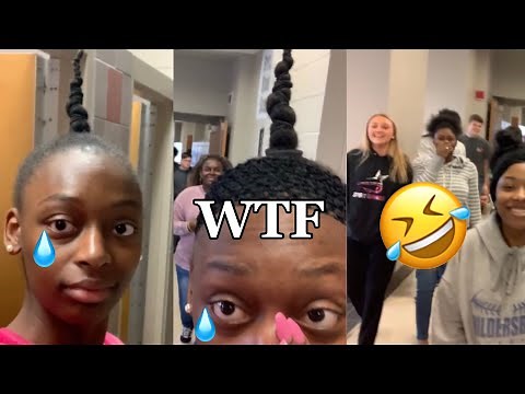 THE PONYTAIL GOES TO SCHOOL|SUBSCRIBER DARE | Nicole TV