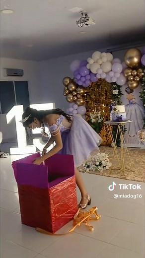 Sorpresa en Quinceañera: Regalo de un Perrito Shih Tzu