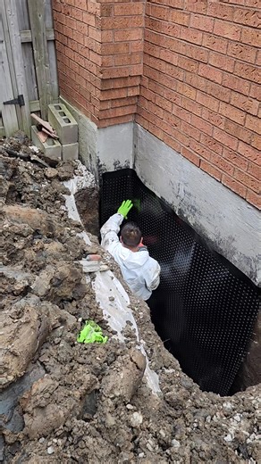 676K views · 2K reactions | Our crew is sealing this foundation with...