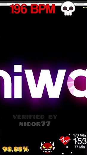 196 BPM ❤️💀#geometrydash #extreme #extremedemon #clubstep #jynxzi