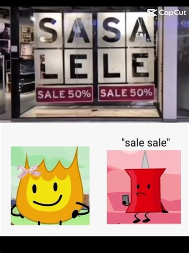 Bfdi SASA LELE ‪@BFDI‬ ‪@CrystalChlo2.0‬ #bfdi #memes #sasalele #coinpin