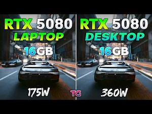 RTX 5080 Laptop vs RTX 5080 Desktop - Test in 11 Games