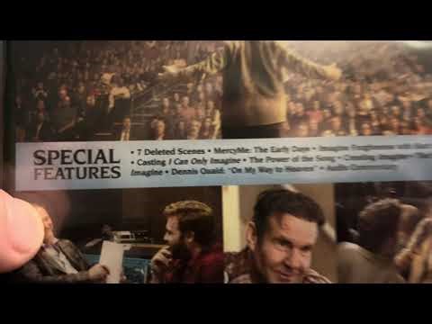 I can only imagine dvd unboxing