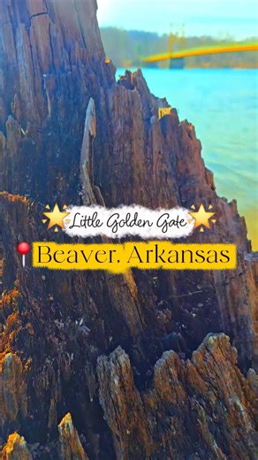 🌉 Little Golden Gate Bridge – Beaver, AR ✨ Built in 1949 ✨ One-lane suspension bridge ✨ On the National Register of Historic Places A quirky Ozark gem you’ve got to see! AND we even caught a shot of Leeds living his best life with Waterfalls In AR & Other Cool Places #LittleGoldenGate #travel #arkansastourism #arkansas #explorestayadventurerepeat | Renea-Jon's Travels